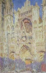 Rouen-katedralen ved solnedgang, 1894